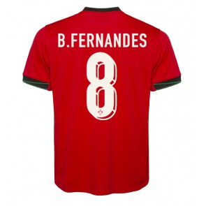 Portugal Bruno Fernandes #8 Hemmatröja EM 2024 Kortärmad